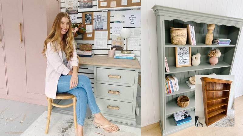 Milovnice recyklace nábytku hledá kousky u popelnic a slušně na nich vydělává